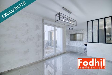Appartement 4 pièces de 84 m²- 3 éme étage avec balcon et 2 parkings.