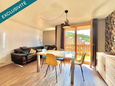 Appartement 3 chambres-vues dégagées - Skis aux pieds