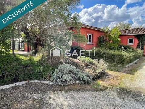 Falguières - Maison de 160 m2 avec garage et piscine
