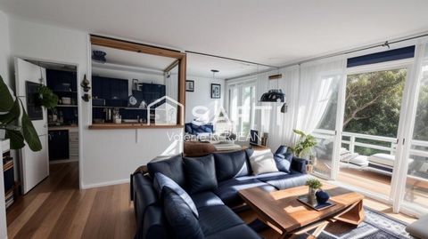 Appartement 2 pièces avec balcons et parking Quartier des Ebisoires