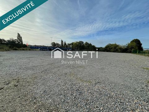 Terrain 3378 m² zone commerciale