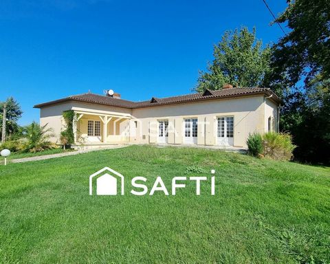 Maison traditionnelle plein sud avec grand sous-sol- Terrain piscinable