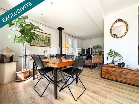 Maison T5, deux accès, jardin, vue Canigou, garage