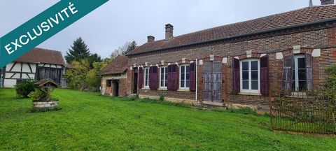 Jolie longère en brique + Grange