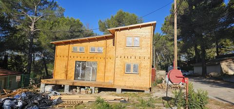 Chalet de 80 m&#178; sur terrain de 200 m&#178;