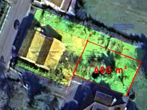 terrain au calme, proche de toutes commodités