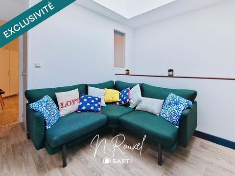 Duplex atypique meublé de 68 m² en centre-ville du Havre