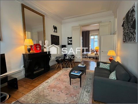 Élégant appartement bourgeois, alliance du charme et du confort