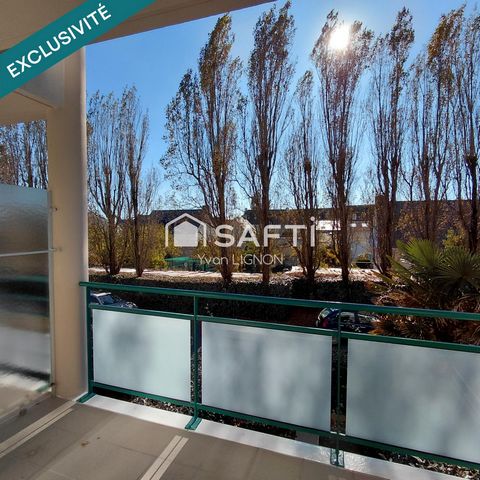 Centre ville Studio grand balcon plein sud + parking