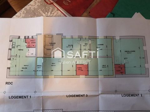 3 appartements - investisseurs - Bonne rentabilité