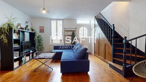 Maison de ville 2 chambres, courette et cave