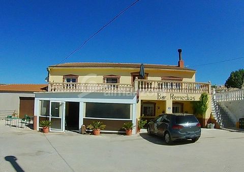 A fabulous house and bar for sale in the village of Los Cerricos here in the northern part of Almeria Province.The house is nicely decorated throughout and comprises a lounge with fireplace,a superb fitted kitchen,three bedrooms,a utility room and ba...