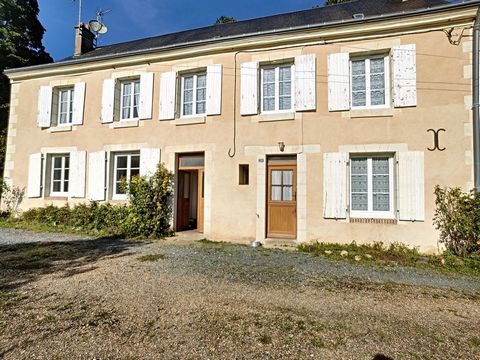 Dpt Sarthe (72), à vendre BESSE SUR BRAYE maison P9 de 147 m² - Terrain de 5 107,00 m²