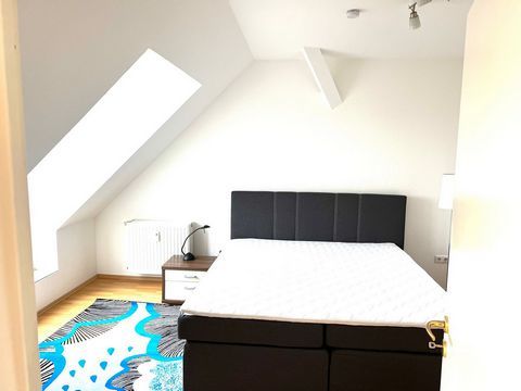 Welcome to your new dream apartment! This cozy attic apartment offers not only a snug ambiance but also a breathtaking view of the entire city. The highlight of this apartment is undoubtedly the spacious balcony, from which you can enjoy unparalleled...
