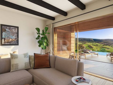 Luxury 1-bedroom apartment belonging to Viceroy Residences, located in the exclusive Ombria Resort, in the municipality of Loulé, Algarve. With a generous area of 110 sqm, this apartment has a social bathroom, an open kitchen and a living room with a...