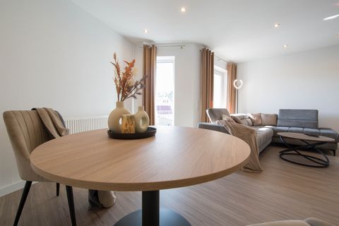 Our cozy and modern furnished 60m² apartment, located in Völklingen-Luisenthal, has one bedroom, a bathroom with shower and bathtub, a fully equipped eat-in-kitchen with a sofa area as well as a balcony that invites you to relax. Also there is a free...