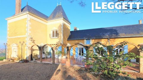A20089DSE72 - Fully renovated classical maison de maitre style property with separate detached gites that form part of the gite business set around a stunning in-ground pool. 10 acres of land ideal for horses or a small holding close to local village...