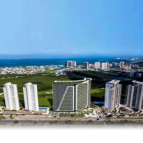 The apartments in Woha Puerto Cancun offer an efficient, sustainable and functional design, accessible to those who seek a life in total harmony with nature. Each residence features direct access from the elevator and separate service entrance, provi...