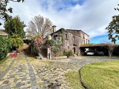 This fascinating late eighteenth-century villa, nestled among the evocative vineyards at the foot of Etna, represents an authentic historical jewel. The conservative restoration has preserved the authenticity of the era, making this property one of a...