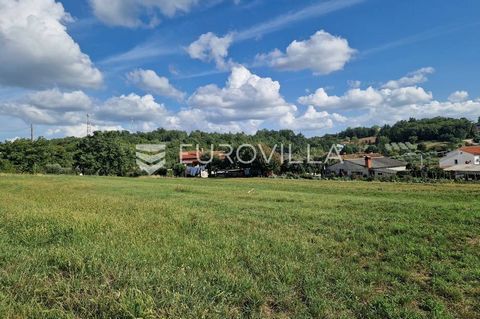 Istria, Vižinada, spacious building plot with an open view. The total size of the land is 5674 m2, of which 3221 m2 is for construction. All necessary infrastructure such as electricity, water and sewerage is located next to the land itself. The plac...
