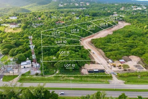 Prim Residential lots with View beside Hospiten and across from Holiday Inn, Ironshore Montego Bay. Schedule viewing today contact your agent.