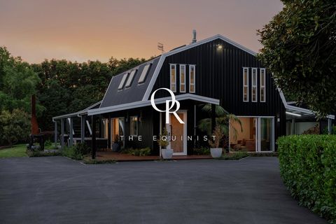 Website Link:  olvrd.nz/7ewalt A rare opportunity and must view property for the Equine specialist or the lifestyle lover. A crisp and stylish twist on a rural barn conversion that’s as sophisticated as it is Shire, this is a home that will capture y...