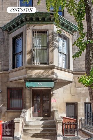 GREAT OPPORTUNITY!!! A lovely brownstone that is very well located in the Columbia University area on an elegant street along a row of similar brownstones between Broadway and the Cathedral of St. John the Divine you'll find 527 West 113th Street, bu...