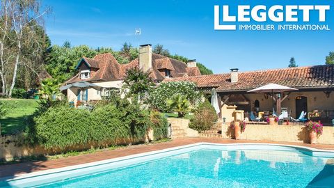 A24522JOD65 - Escape to a stunning 9-hectare property in Madiran, Hautes-Pyrénées, offering panoramic countryside views. The estate features 6 buildings, a saltwater pool, and a tennis court. The meticulously restored 1767 Béarnaise farmhouse boasts ...