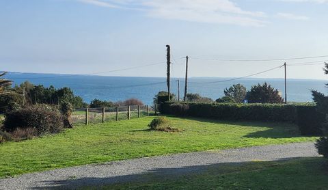 A stone's throw from the magnificent port of DOËLAN, close to a small beach and at the start of the coastal paths, traditional house with breathtaking views. It comprises on the ground floor: entrance, living room, kitchen/dining area with fireplace/...