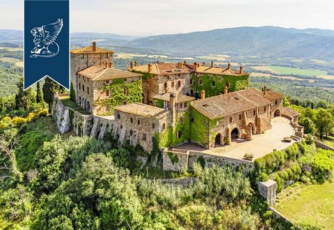 This prestigious Medieval castle for sale is in the Maremma area, on the border between Siena and Grosseto. Built in the distant Middle Ages and including 408 hectares of grounds, this property consists of two bodies of varying height located next to...