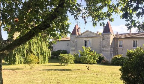 Siamo lieti di offrire in vendita questo magnifico castello del 19 ° secolo vicino a Langon! Con i suoi 650 metri quadrati di superficie abitabile, gli edifici adiacenti e 8 ettari di vigneti biologici, è una vera opportunità per chi desidera investi...