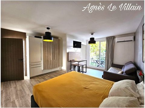 Grand Studio 25 m2 en Rez de Jardin