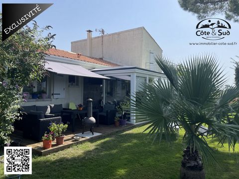 Exclusively, come and discover this family house comprising: entrance, living room with wood stove, veranda, fitted / equipped kitchen, 4 bedrooms, two bathrooms and two toilets. Upstairs: two bedrooms (one with balcony). Basement of 75 m2 with a fit...