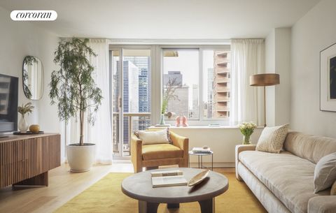 THE PERRIE in Turtle Bay - a full-service condominium development with five model residences now open. Experience life amidst architectural icons, culture, and everything Midtown East has to offer. This thoughtfully designed 607 square foot one-bedro...