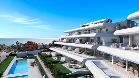 Dit prachtige luxe nieuwbouw appartement met 3 slaapkamers is gelegen in Estepona, Malaga. Het appartement heeft een oppervlakte van 153m² en beschikt over een ruim terras van 77m². Het complex heeft een gemeenschappelijk zwembad en tuin, en er is oo...