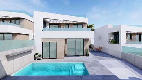 Description of object: These beautiful and modern detached villas consist of a constructed area of approx. 155 m² (including terraces) with 3 bedrooms, 3 bathrooms (2 en-suite), 1 living / dining room with modern fitted kitchen, 1 balcony and 1 roof ...