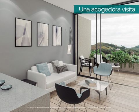 HERMOSO APARTAMENTO PARA ESTRENAR EN SANTA TERESITA VENTA 48.81 m² consta de: una excelente vista panorámica a la ciudad, ubicado en uno de los sectores más privilegiados y exclusivos al oeste de la ciudad; cuenta con sala - comedor, cocina abierta t...