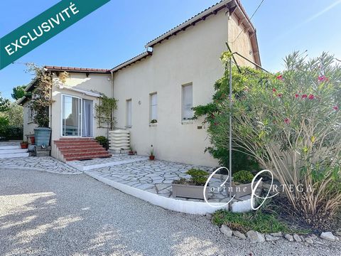 Villa 3 chambres, 1 bureau véranda garage et dépendance