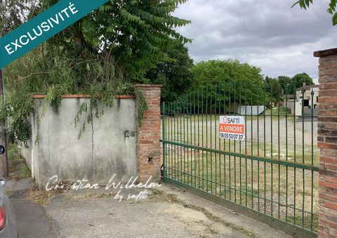 Toulouse terrain 604m2 viabilisé et constructible