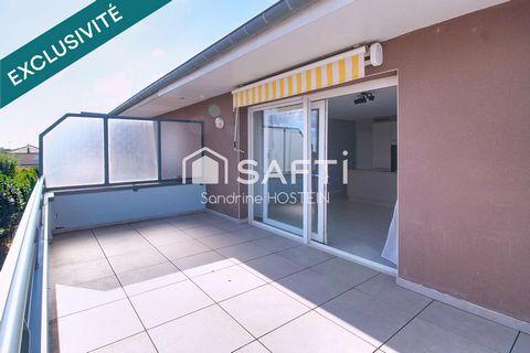 Joli appartement de 70m2 avec terrasse, cave et places de stationnements