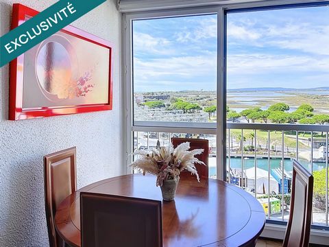 STUDIO CABINE LUMINEUX ET VUE DEGAGEE MER ET ETANGS