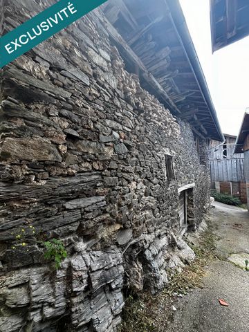 En haute Tarentaise, Maison de village à rénover