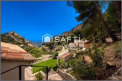 Villa T4 120 m2 avec jardin vue mer calanque la vesse