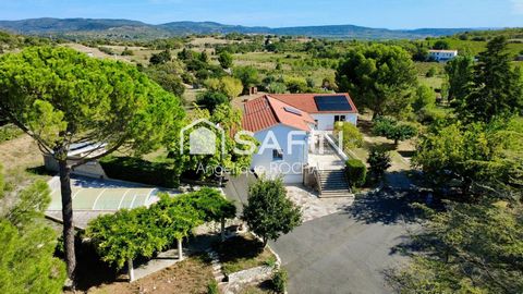 Grande maison avec garage, piscine sur un grand parc de 6000m2 sur Roujan Gabian