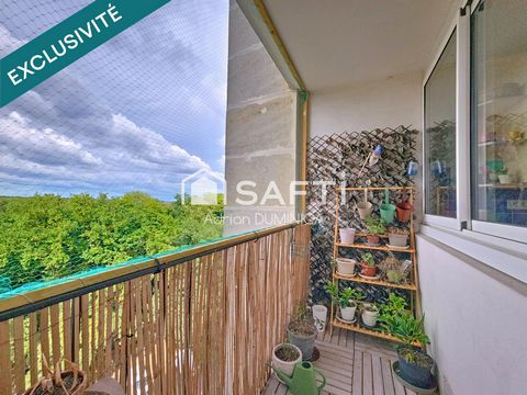 Bel appartement avec balcon et belle vue sur Forêt