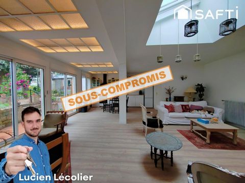 Grande maison familiale moderne avec jardin