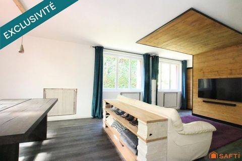 Maison individuelle d'actuellement 70m² avec possibilité d'aménager l'étage (26m² habitable)