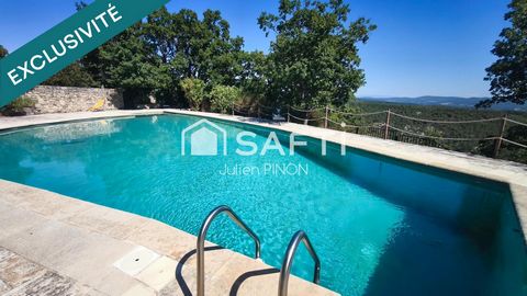 Maison de charme avec piscine à Saint-Martin-de-Castillon