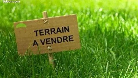 TERRAIN CONSTRUCTIBLE 435M² FACADE DE 23METRES