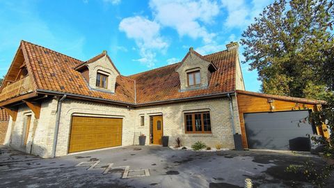 Maison individuelle semi plain-pied 5 chambres, 202 m² habitables, 3400 m² de terrain, grand garage !